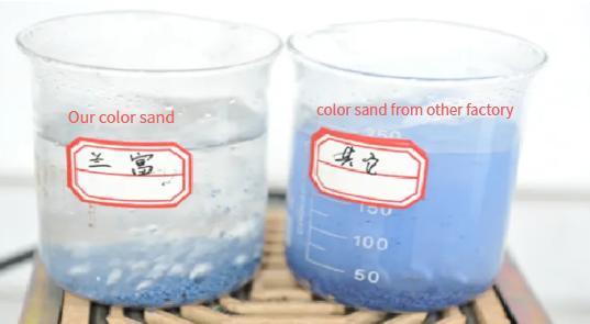 China Pabrik Pasokan Color Sand untuk Art & Paint& Craving& Craft& Art Paint 4
