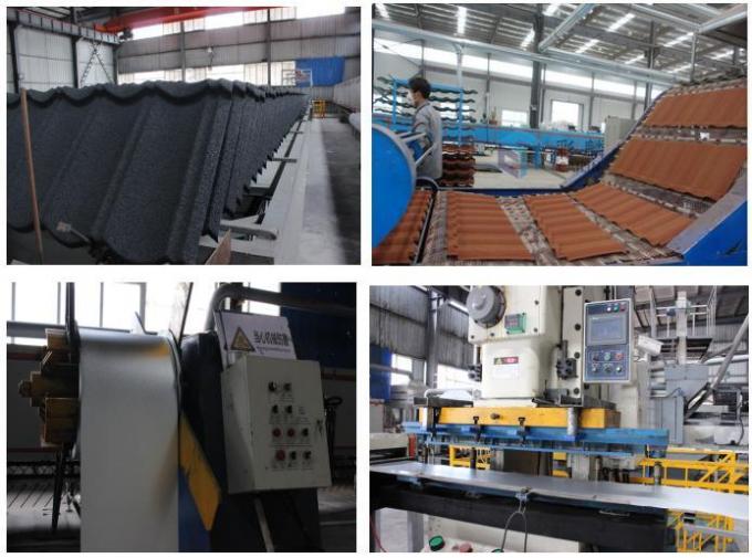 OEM Batubara Lapisan Metal Atap 9
