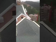 Batu berwarna berlapis kayu tahan air batu berlapis logam