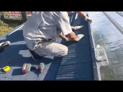 Fiberglass Asphalt Batu atap shingles dekoratif untuk komersial